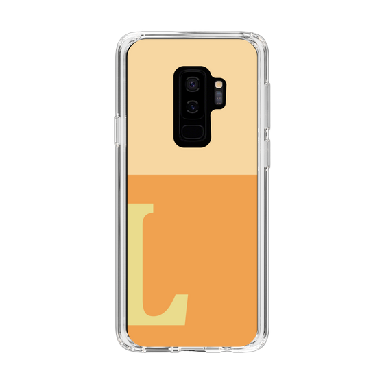 Slim Protection Case［ Original - initial two tone - L orange ］