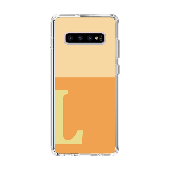 Slim Protection Case［ Original - initial two tone - L orange ］