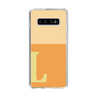 Slim Protection Case［ Original - initial two tone - L orange ］