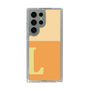 Slim Protection Case［ Original - initial two tone - L orange ］