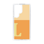 Slim Protection Case［ Original - initial two tone - L orange ］