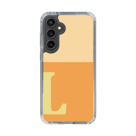 Slim Protection Case［ Original - initial two tone - L orange ］