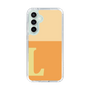 Slim Protection Case［ Original - initial two tone - L orange ］