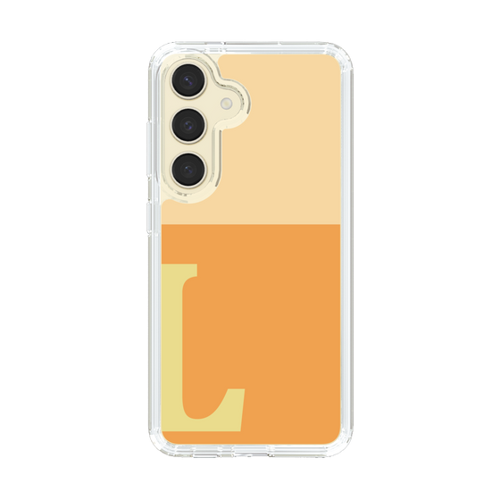 Slim Protection Case［ Original - initial two tone - L orange ］