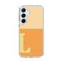 Slim Protection Case［ オリジナル - initial two tone - L orange ］