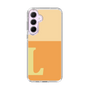 Slim Protection Case［ オリジナル - initial two tone - L orange ］