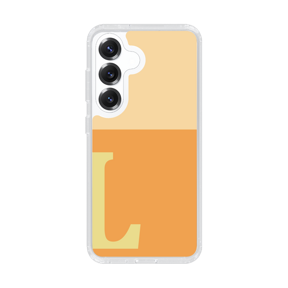 Slim Protection Case［ Original - initial two tone - L orange ］