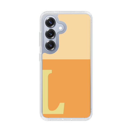 Slim Protection Case［ Original - initial two tone - L orange ］