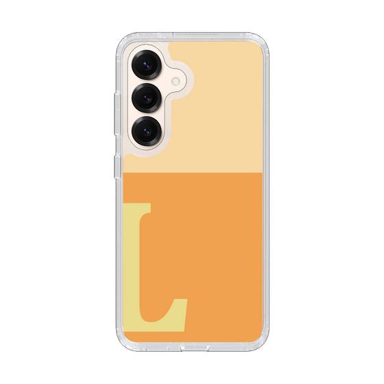 Slim Protection Case［ Original - initial two tone - L orange ］