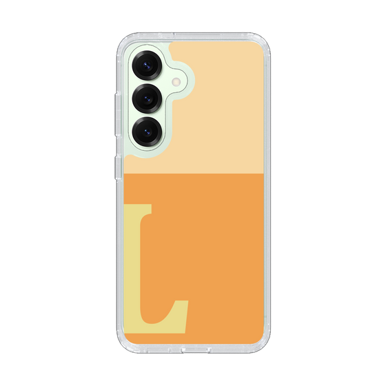 Slim Protection Case［ Original - initial two tone - L orange ］