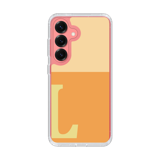 Slim Protection Case［ Original - initial two tone - L orange ］