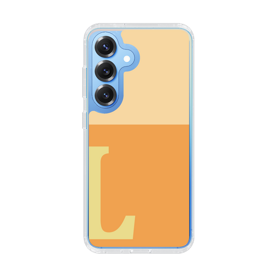 Slim Protection Case［ Original - initial two tone - L orange ］