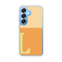 Slim Protection Case［ Original - initial two tone - L orange ］