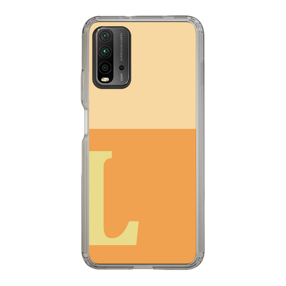 Slim Protection Case［ Original - initial two tone - L orange ］