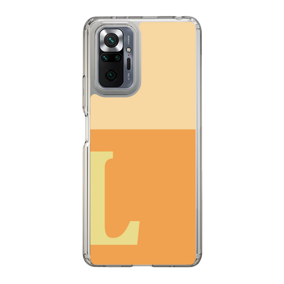Slim Protection Case［ Original - initial two tone - L orange ］
