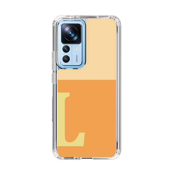 Slim Protection Case［ Original - initial two tone - L orange ］
