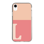 Slim Protection Case［ Original - initial two tone - L pink ］
