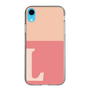 Slim Protection Case［ Original - initial two tone - L pink ］