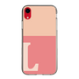 Slim Protection Case［ Original - initial two tone - L pink ］