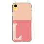 Slim Protection Case［ Original - initial two tone - L pink ］