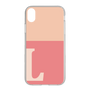 Slim Protection Case［ Original - initial two tone - L pink ］