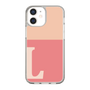 Slim Protection Case［ Original - initial two tone - L pink ］