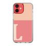 Slim Protection Case［ Original - initial two tone - L pink ］