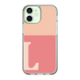 Slim Protection Case［ Original - initial two tone - L pink ］