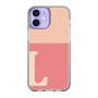 Slim Protection Case［ Original - initial two tone - L pink ］