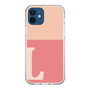 Slim Protection Case［ Original - initial two tone - L pink ］