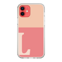 Slim Protection Case［ Original - initial two tone - L pink ］