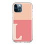 Slim Protection Case［ Original - initial two tone - L pink ］
