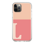 Slim Protection Case［ Original - initial two tone - L pink ］