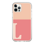 Slim Protection Case［ Original - initial two tone - L pink ］