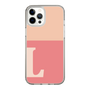 Slim Protection Case［ Original - initial two tone - L pink ］