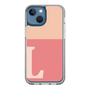 Slim Protection Case［ Original - initial two tone - L pink ］