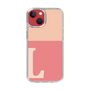 Slim Protection Case［ Original - initial two tone - L pink ］