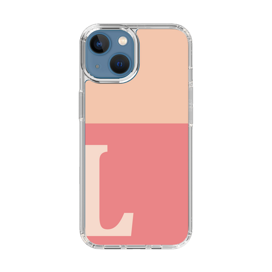 Slim Protection Case［ Original - initial two tone - L pink ］