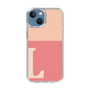 Slim Protection Case［ Original - initial two tone - L pink ］