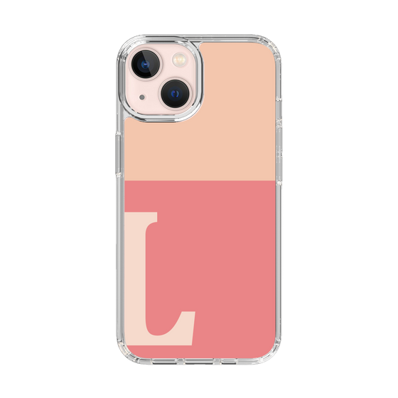 Slim Protection Case［ Original - initial two tone - L pink ］