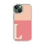 Slim Protection Case［ Original - initial two tone - L pink ］