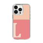Slim Protection Case［ Original - initial two tone - L pink ］