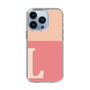 Slim Protection Case［ Original - initial two tone - L pink ］