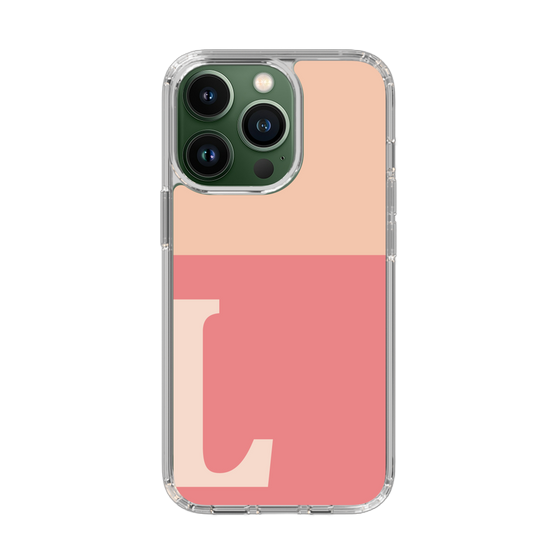 Slim Protection Case［ Original - initial two tone - L pink ］