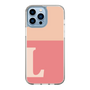 Slim Protection Case［ Original - initial two tone - L pink ］