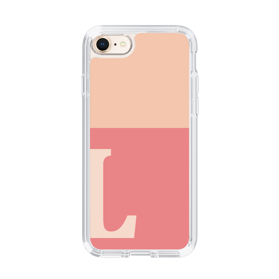 Slim Protection Case［ Original - initial two tone - L pink ］