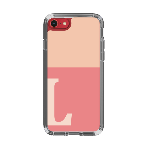 Slim Protection Case［ Original - initial two tone - L pink ］