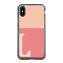 Slim Protection Case［ Original - initial two tone - L pink ］