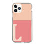 Slim Protection Case［ Original - initial two tone - L pink ］