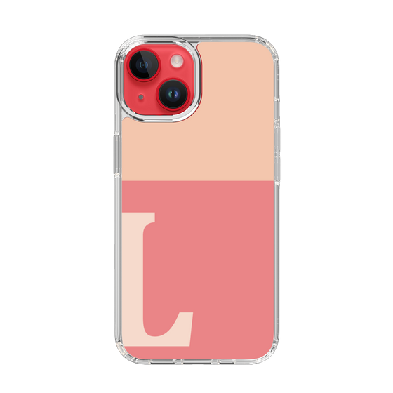 Slim Protection Case［ Original - initial two tone - L pink ］